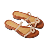 Hana Beige Flats