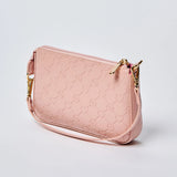 Aura Wristlet Bag in Dusty Pink