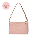 Aura Wristlet Bag in Dusty Pink