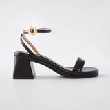 Bliss Block Heels in Black