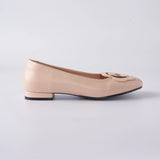 Bloom Ballerina Flats in Hana Beige