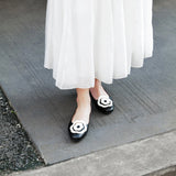 Bloom Ballerina in Black and Ivory