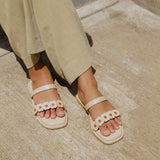 Blossom Flats in Hana Beige