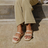 Blossom Flats in Hana Beige