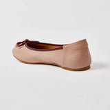 Classic Ballerina Flats in Almond
