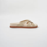 Classic Sandals in Buttercream