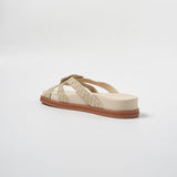 Classic Sandals in Buttercream