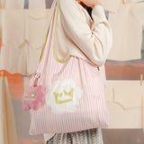 Carry To The Coast Eco Bag in Pink