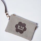 Coastal Reversible Bag in Brown Stripe