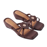 Dream Wedges in Hana Espresso