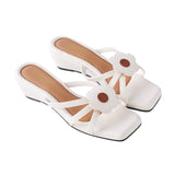 Dream Wedges in Hana White
