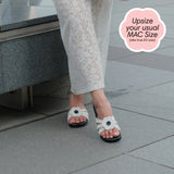 Dreamier in Hana Black & White Flats