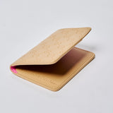 Elle Passport Holder in Beige
