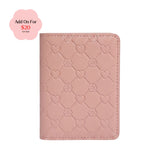 Elle Passport Holder in Dusty Pink
