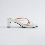 Elsa Heels in White