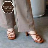 Elsa Heels in Brown