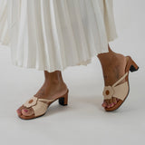 Fonder Heels in Hana Beige