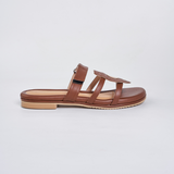 Grateful  in Hana Espresso Sandals