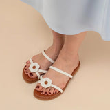 Hana OG Flats in White