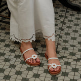 Hana OG Flats in White