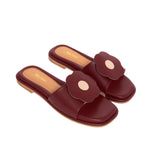 Hana Maroon in Spring Flats 2.0