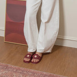 Hana Maroon in Spring Flats 2.0