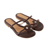 Hana OG Flats in Espresso