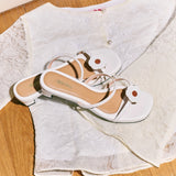 Hana OG Heels in White