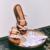 Hana OG Flats in White