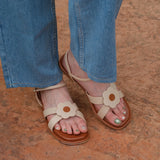 Harmony Flats in Hana Beige