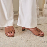 Honey Heels in Hana Dark Brown