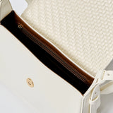Iconic Sling Bag in Woven Ivory