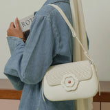 Iconic Sling Bag in Woven Ivory