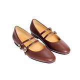 Iris Mary Jane in Hana Espresso Brown