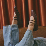 Iris Mary Jane in Hana Espresso Brown