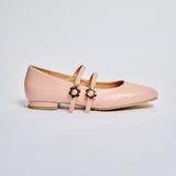 Iris Mary Jane in Hana Dusty Pink