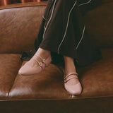 Iris Mary Jane in Hana Dusty Pink