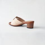 Kai Kitten Heels in Hana Beige