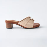 Kai Kitten Heels in Hana Beige