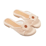 Kay Flats in Hana Polka Beige