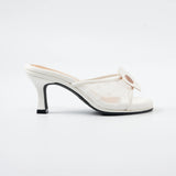Kay Heels in Hana Polka White