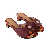 Keen Heels in Darling Maroon