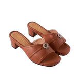 Kindle Kitten Hana Heels in Brown