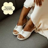 Kindle Kitten Hana Heels in White