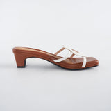 Lady Hana in White Heels