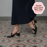 Loafer Mules in Hana Black