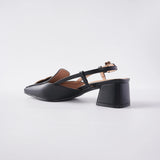 Loafer Mules in Hana Black
