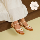 Lovely Lily Sandals in Hana Beige
