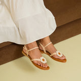 Lovely Lily Sandals in Hana Beige