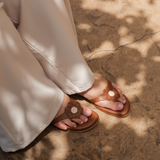 Lovely Lily Sandals in Hana Espresso